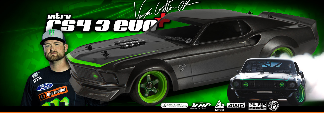 LiveRC - HPI racing releases the Vaughn Gittin Jr. nitro RS4 3 EVO