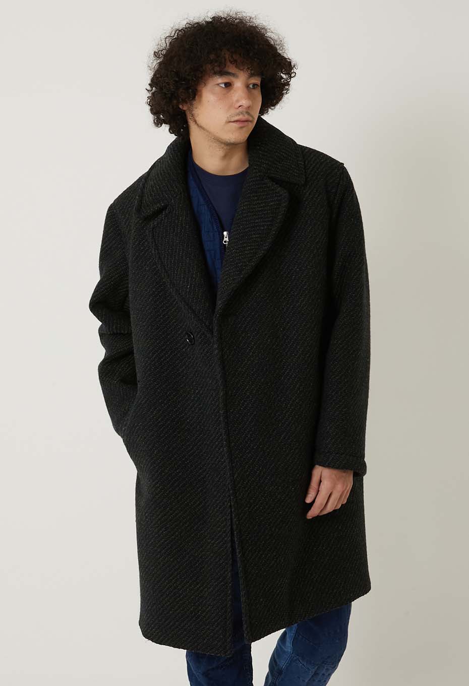 ロービングツイル ワタイリ ダブルコート | BLUE BLUE JAPAN