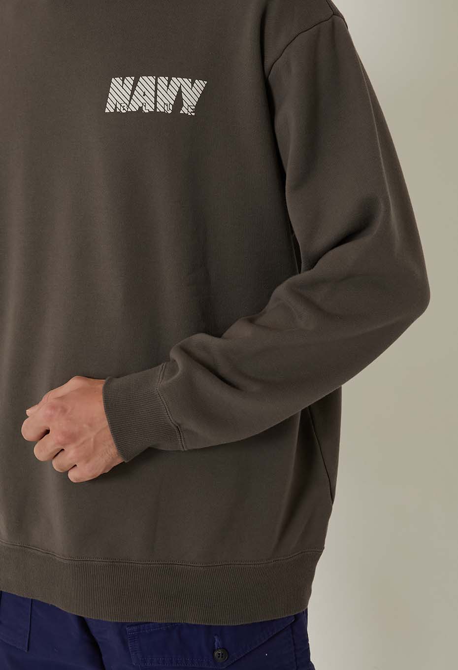 NAVY BLUE トレーニング クルーネックスウェット | BLUE BLUE