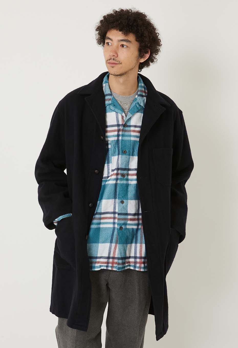 リサイクルウール ショップコート | BLUE BLUE | ハリウッドランチ