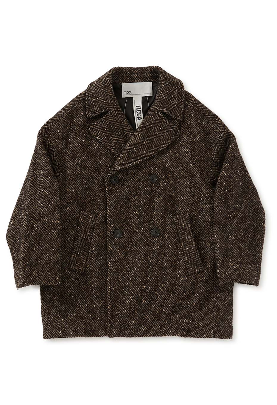 TICCA /ミックスツイードピーコート/TBDA-242 | TICCA | ハリウッド