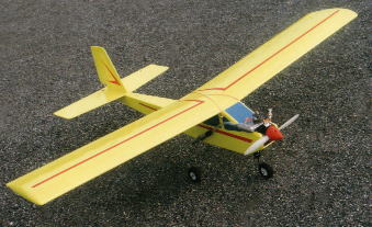 ムサシノ プレイリー号 バルサ組み立てキット