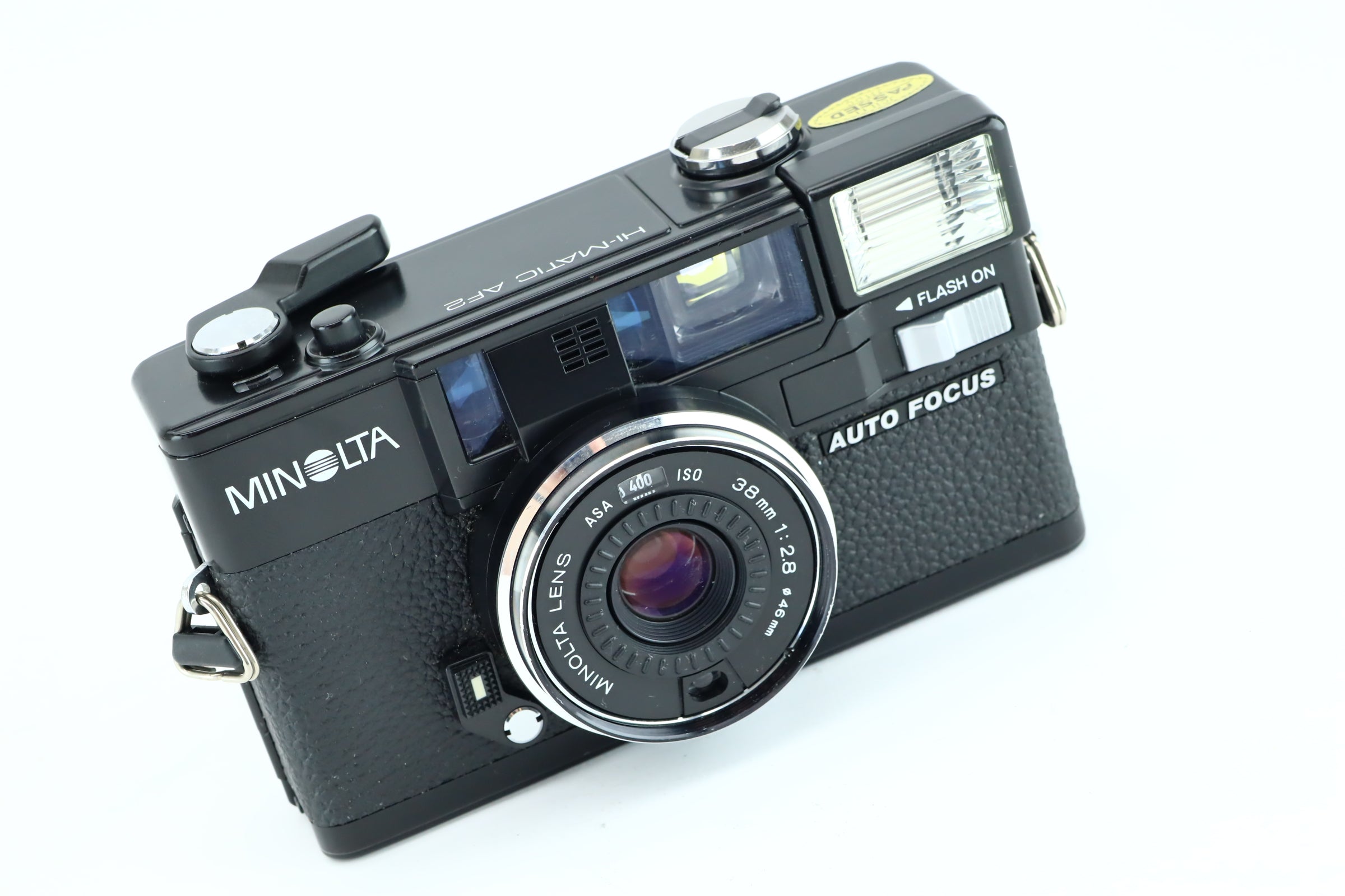 Minolta HI-MATIC AF2 + 38mm 2,8 – Hard to Find Camera Store