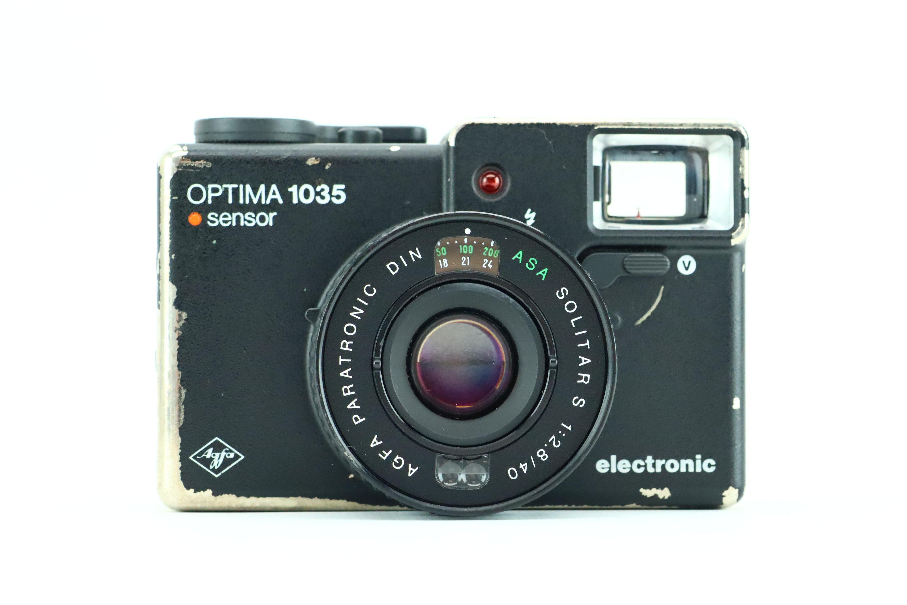 Agfa Optima 1035 sensor with Solitar S 1:2.8/40 lens – Hard to