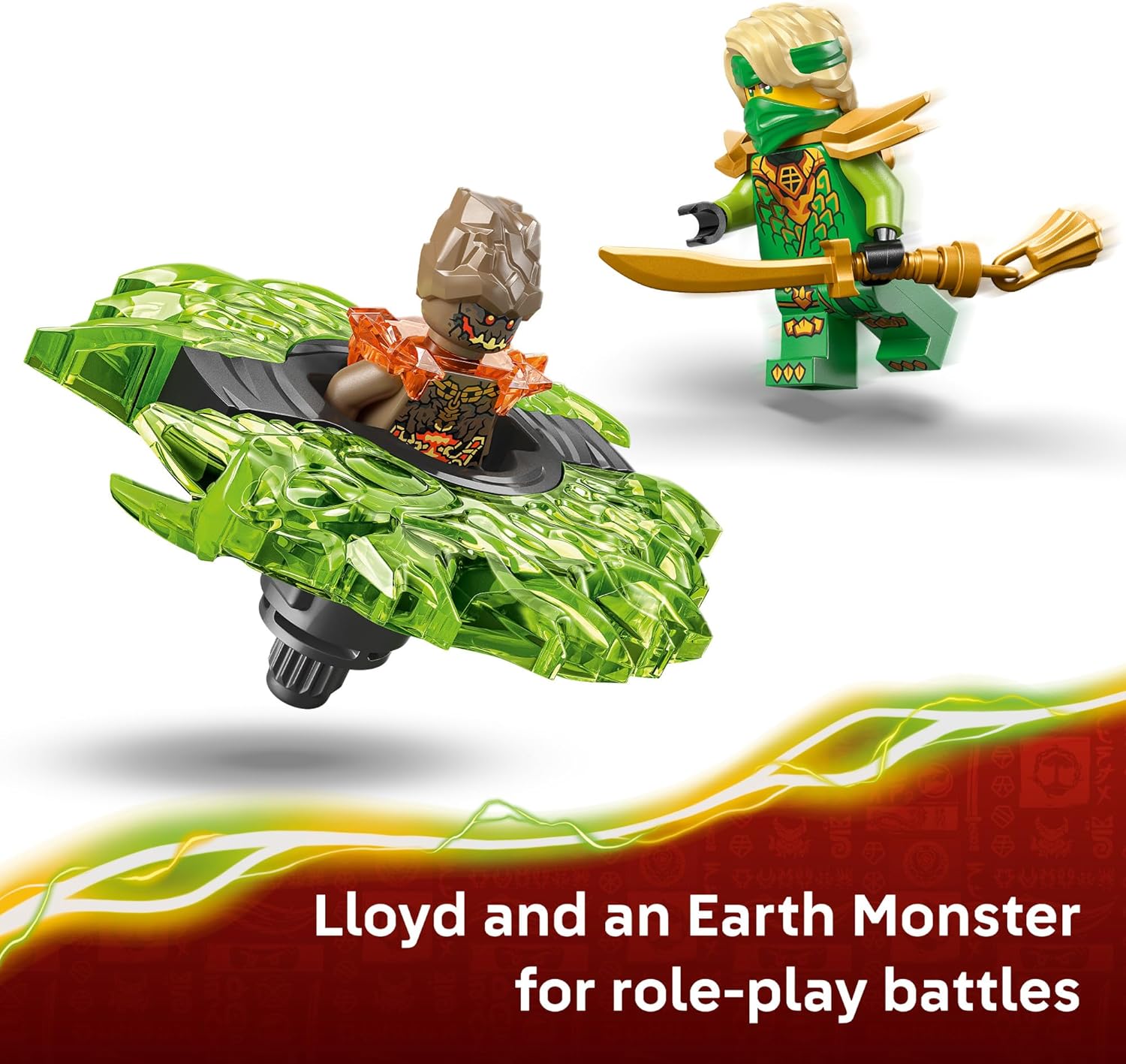 Lego 71850 - Ninjago Lloyd vs. Earth Monster Spinner – HUZZAH! Toys