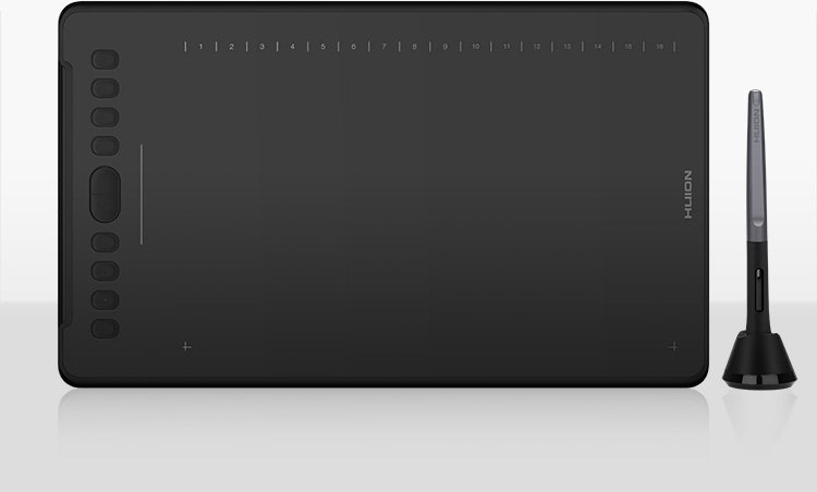 Huion Inspiroy H1161 Digital Pen Tablet with Touch Strip