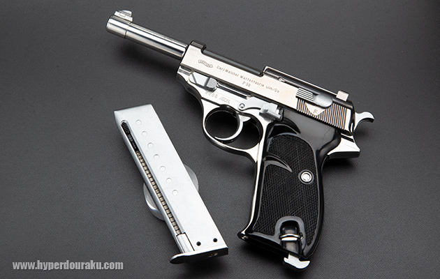 WA ワルサーP.38 コマーシャルモデル ビンテージ エアガン レビュー