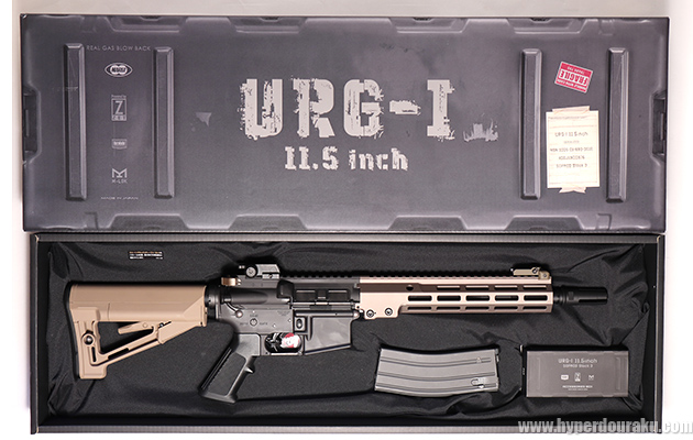 URG-I 11.5inch SOPMOD BLOCK 3 ガスガン 東京マルイ エアガン レビュー