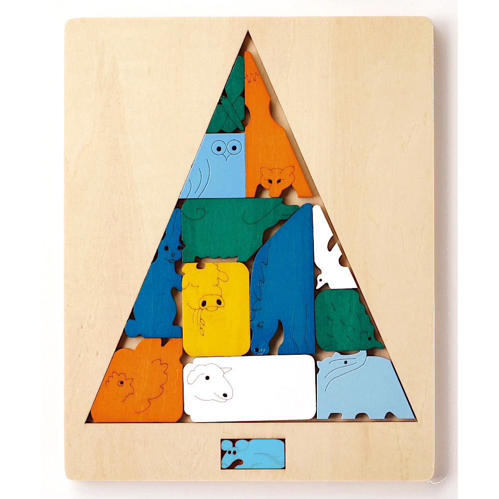 トリックパズル・どうぶつツリー：おもちゃ：百町森