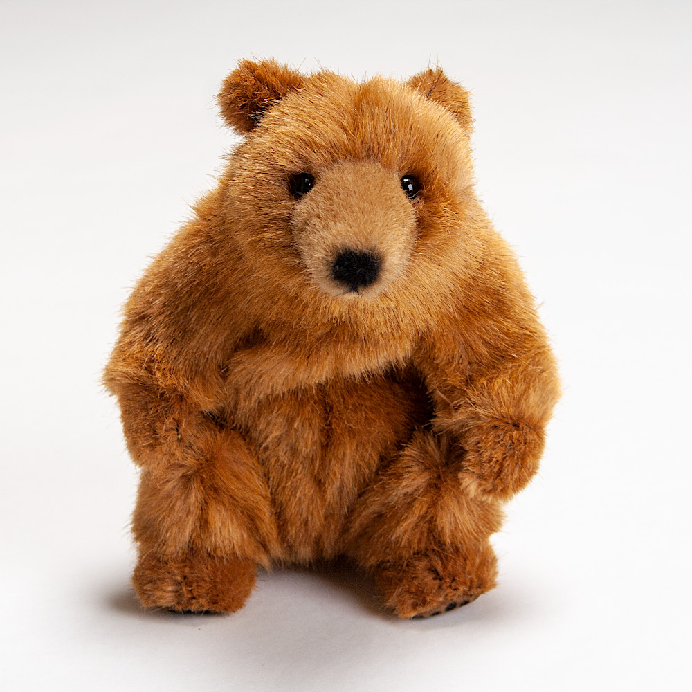 6331 お座りベア グリズリー：おもちゃ：百町森