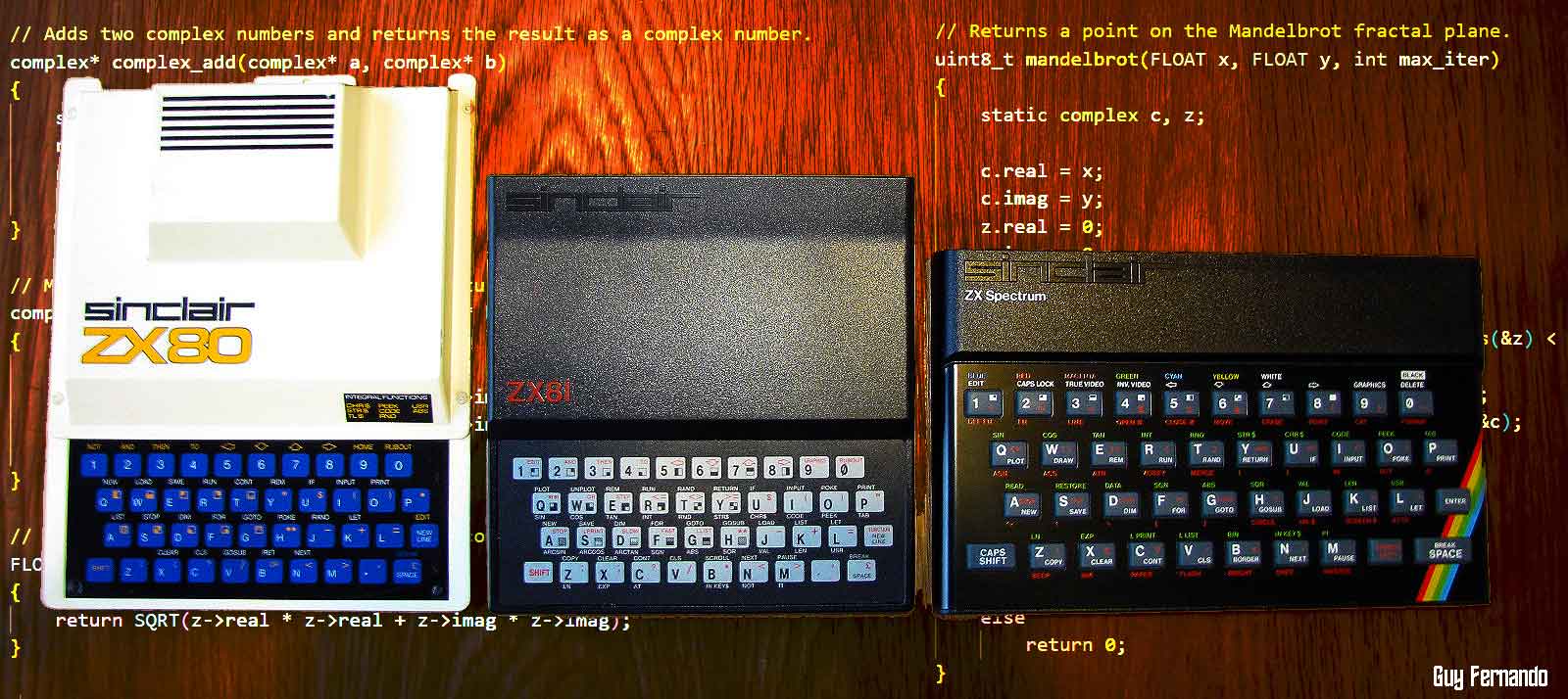 C Programming on Sinclair ZX Machines - Generating a Mandelbrot