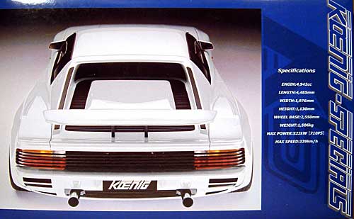 1/16 ビッグスケール シリーズ フェラーリ テスタロッサ ケーニッヒ