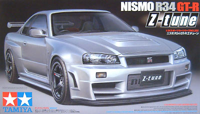 1/24 スポーツカーシリーズ ニスモ R34 GT-R Zチューン タミヤ模型