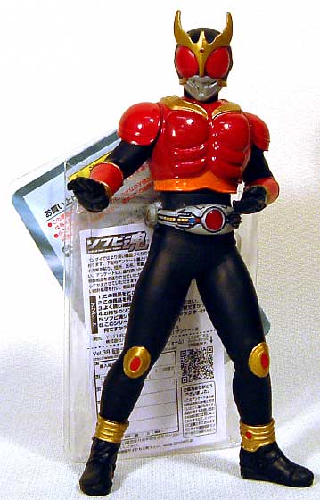 バンダイ 仮面ライダー クウガ マイティフォーム ソフビ魂 （Soul of