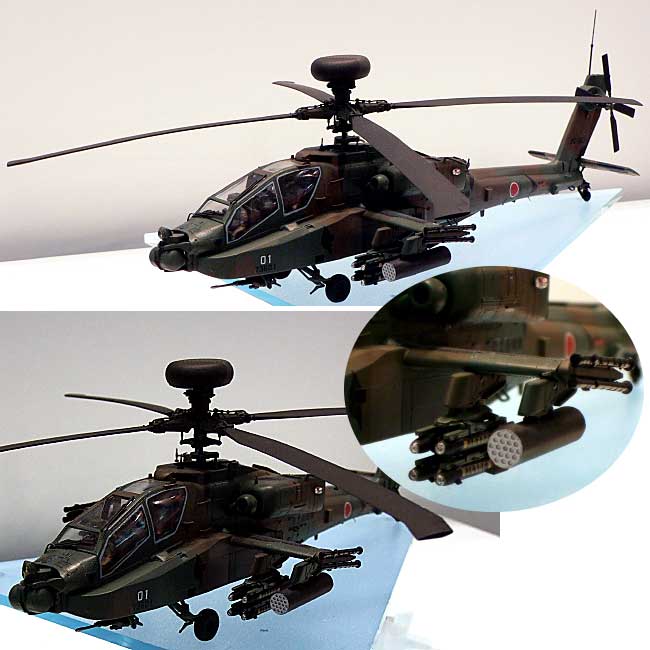 ハセガワ AH-64D アパッチ ロングボウ 陸上自衛隊 1/48 飛行機 限定