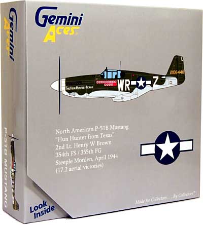 1/72 ジェミニ エース シリーズ ノースアメリカン P-51B ムスタング