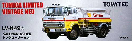 トミーテック 日野 KB314型 タンクローリー (シェル) トミカリミテッド