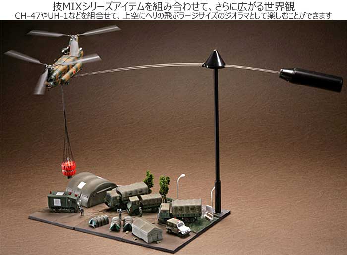 技MIX 陸上自衛隊 陸自装備品セット (AC905-907) トミーテック