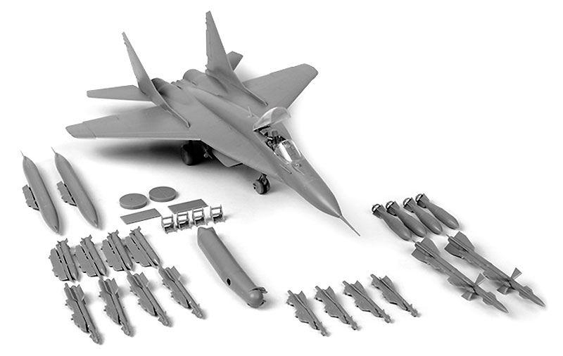 1/72 エアクラフト プラモデル MIG-29 (9.13) ロシア戦闘機 Zvezda