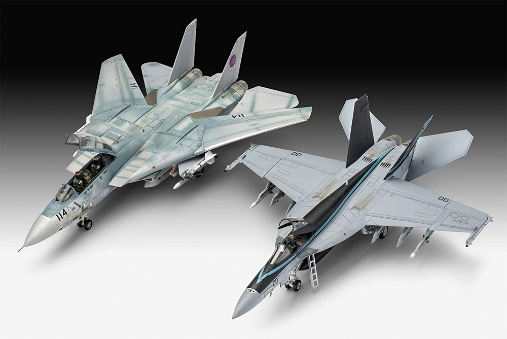 1/72 Aircraft トップガン ムービーセット (マーヴェリック F/A-18E