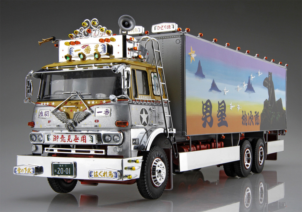アオシマ 一番星 御意見無用 1/32 トラック野郎シリーズ 001 プラモデル
