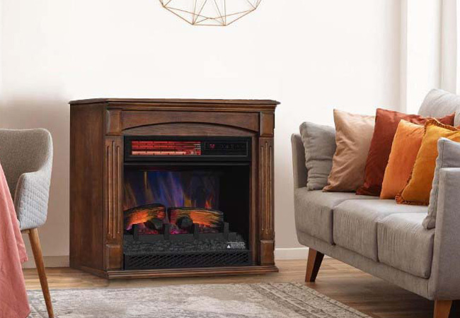 電気暖炉 コンパクト置き型 18インチ ランフォード | ロイドグランデ