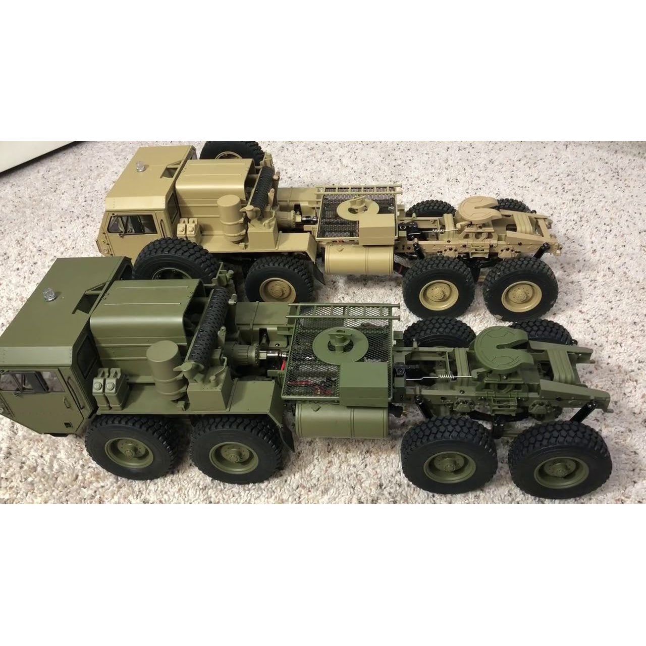 1/12th Scale HG-P802 8x8 HEMMT Truck Upgraded ARTR w/ LEDs and