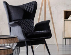 ミュージックホール グレー アームチェア | インテリアショップデザイン