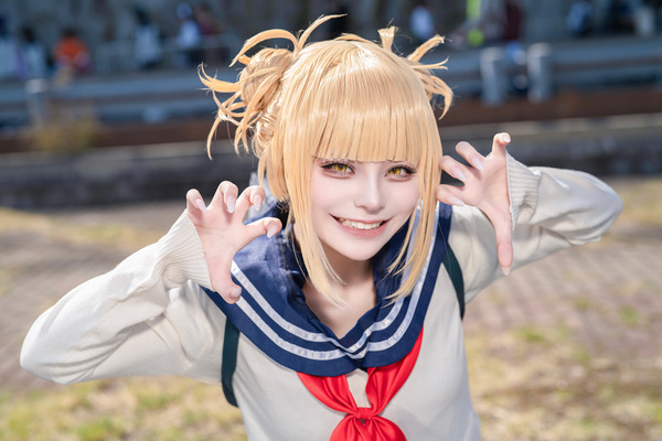 コスプレ】強い愛と狂気を感じさせる表情―「ヒロアカ」トガヒミコの