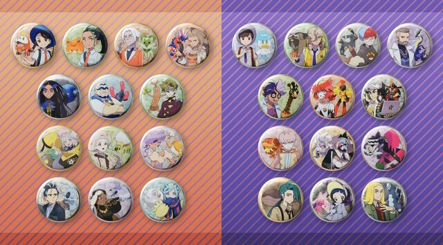 待望の「チリちゃん」公式グッズも！『ポケモンSV』缶バッジ