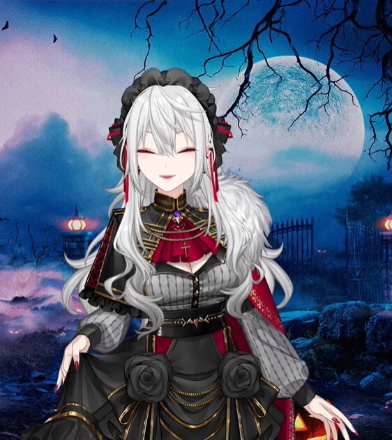 女体化した葛葉さんこと「サーニャ」登場！一夜限りの妖艶ヴァンパイア