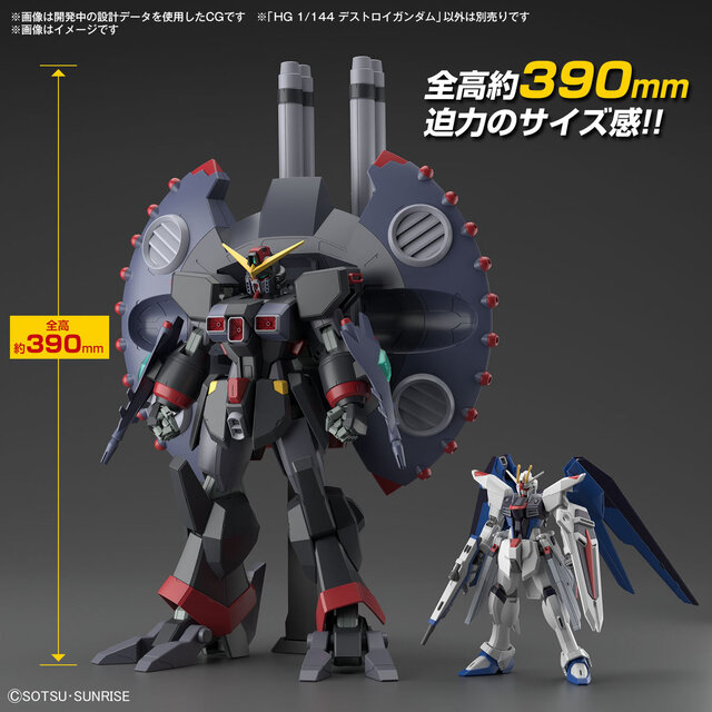 HG 1/144 デストロイガンダム」商品ページ解禁！本日6日以降、順次WEB