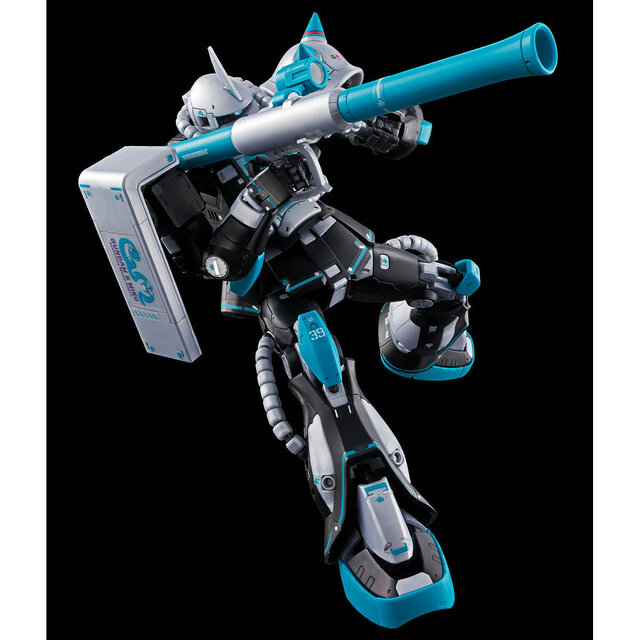 ザクII」が初音ミクカラーでRGガンプラ化！プレバンでの2次抽選販売