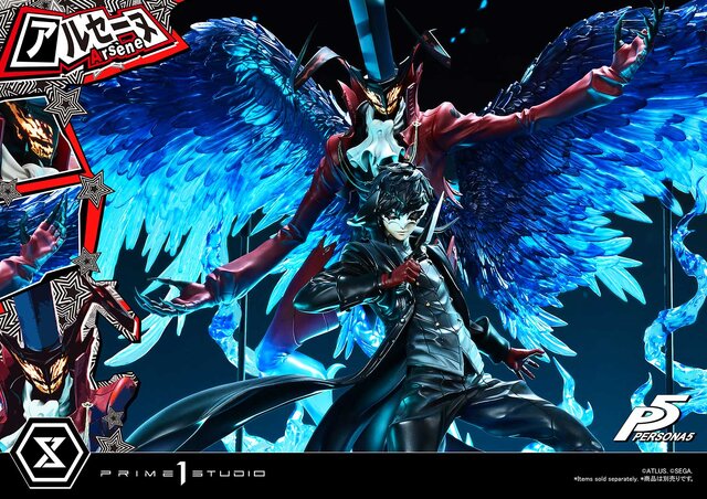 約21万円の豪華仕様！『ペルソナ5』より「アルセーヌ」が立体化―全幅