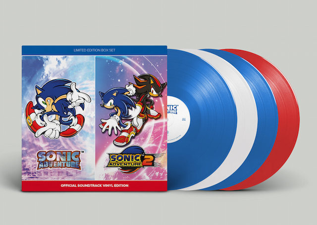 ソニックアドベンチャー』初となるアナログレコードのサウンドトラック