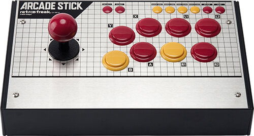 レトロフリーク」用アーケードスティックが登場！三和電子製パーツを