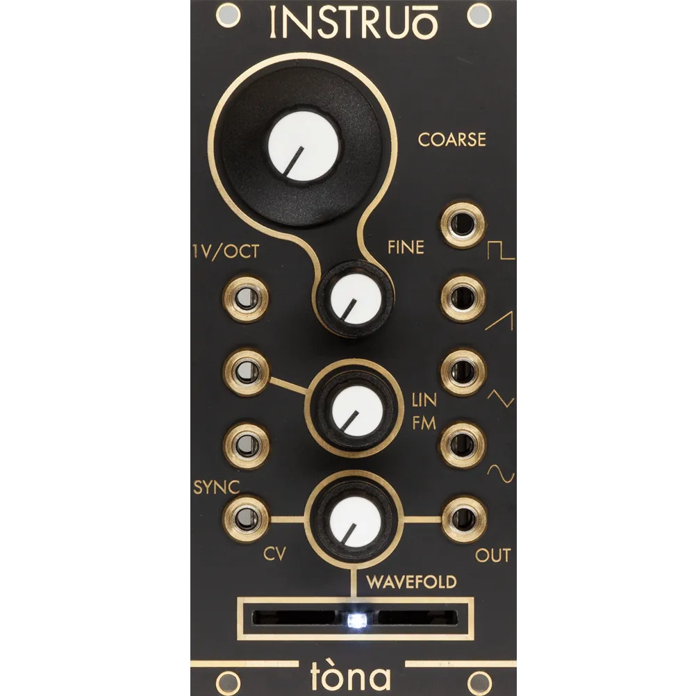 tòna - Oscillator - Instruō modular - Glasgow, Scotland