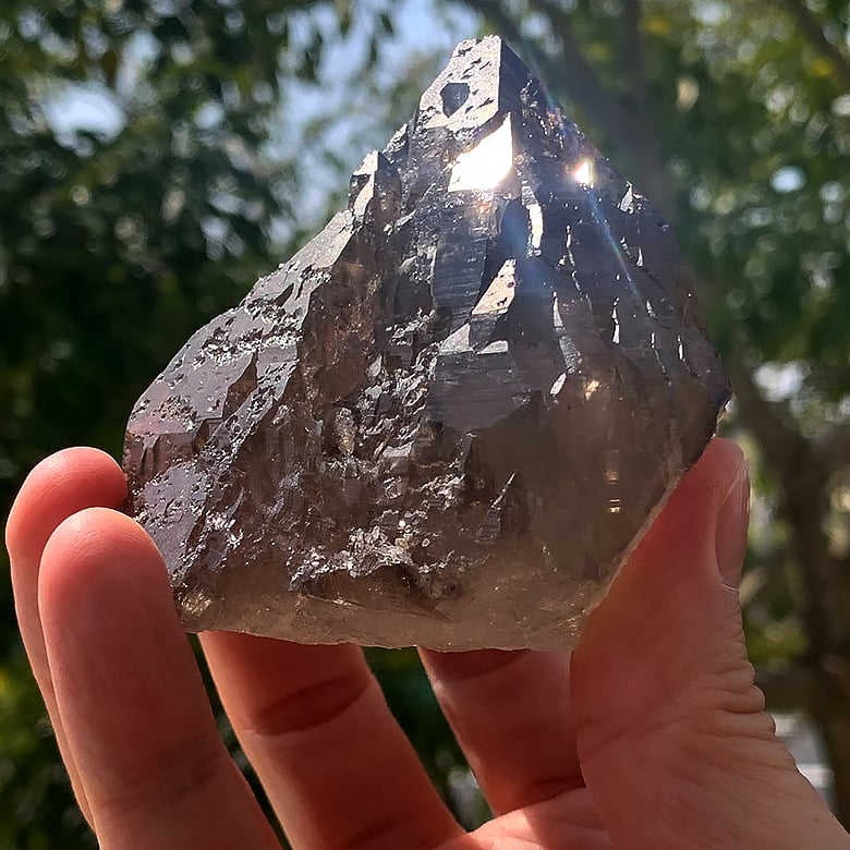 ネパール/ガウリシャンカール産ヒマラヤ水晶ナチュラルポイント