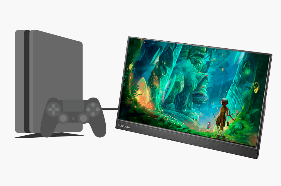 LCD-YC141DXシリーズ | 14型フルHD対応モバイルディスプレイ | アイ