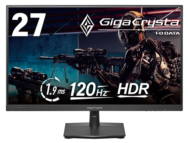 LCD-GD271SH | 120Hz対応27型ゲーミングモニター「GigaCrysta」 | アイ