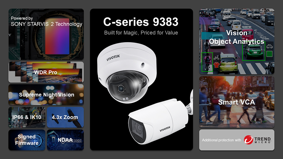 FD9383-HV | ネットワーク監視カメラ関連 | VIVOTEK | IBS Japan 株式会社