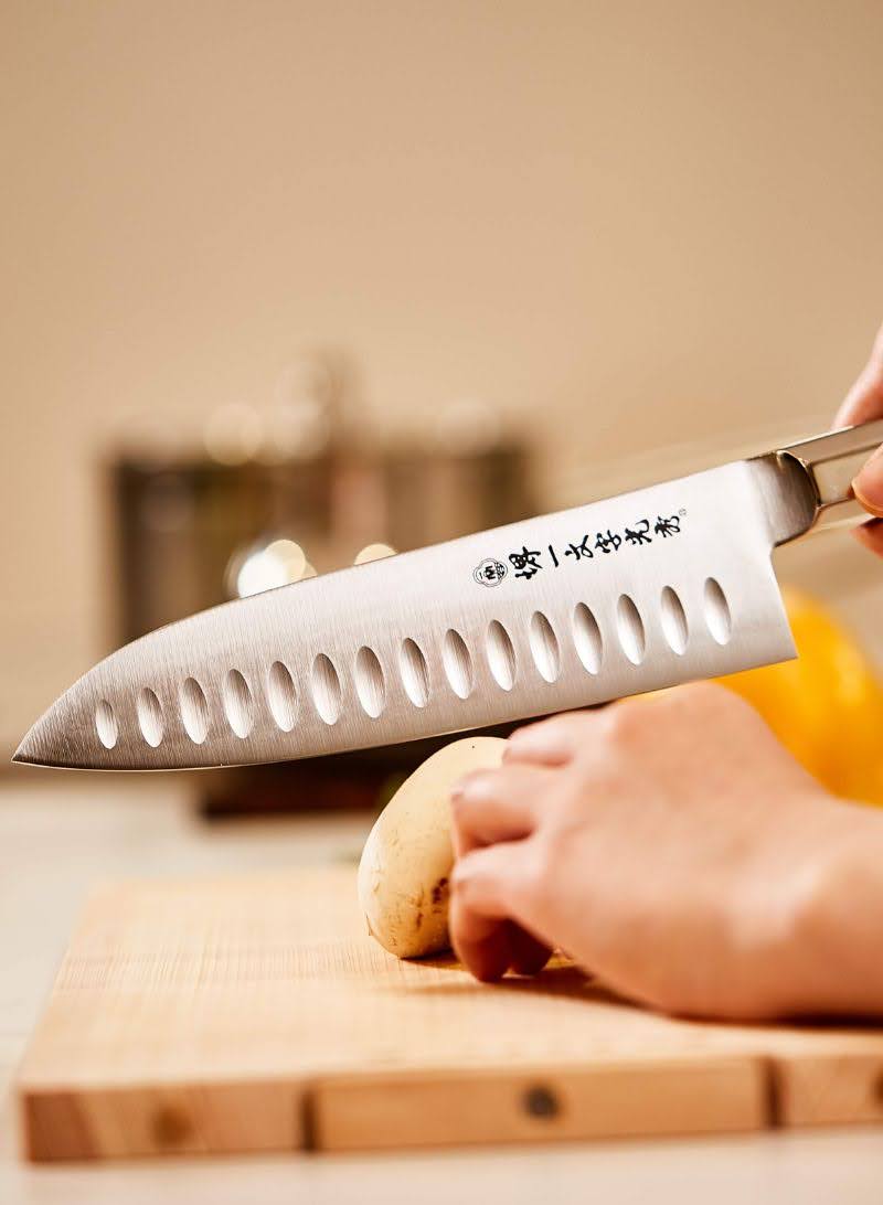 堺一文字光秀 小型 割込 中華包丁(薄刃）