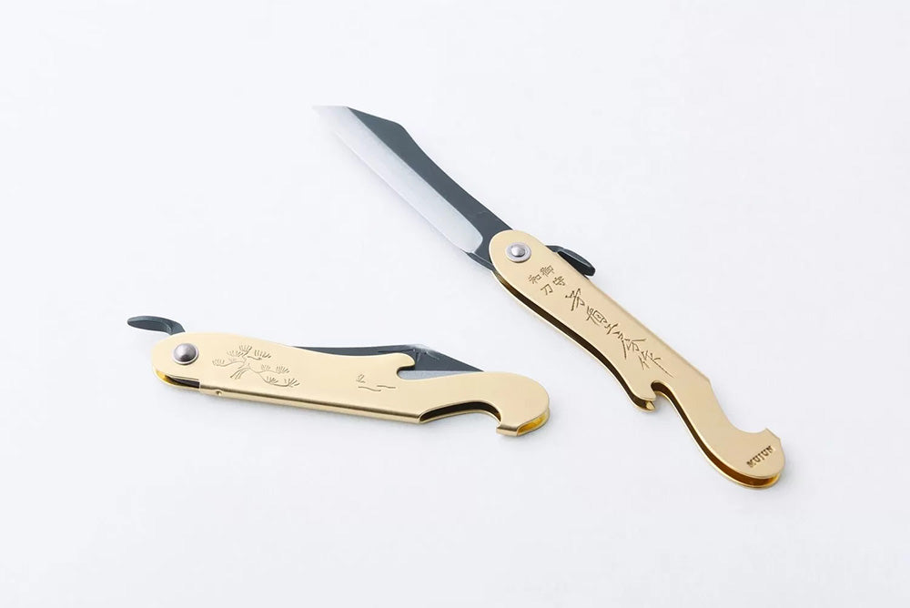 富士山ナイフ青紙 – 堺一文字光秀