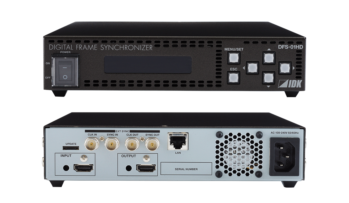 DFS-01HD 4K@30対応 HDMIフレームシンクロナイザー | 株式会社アイ