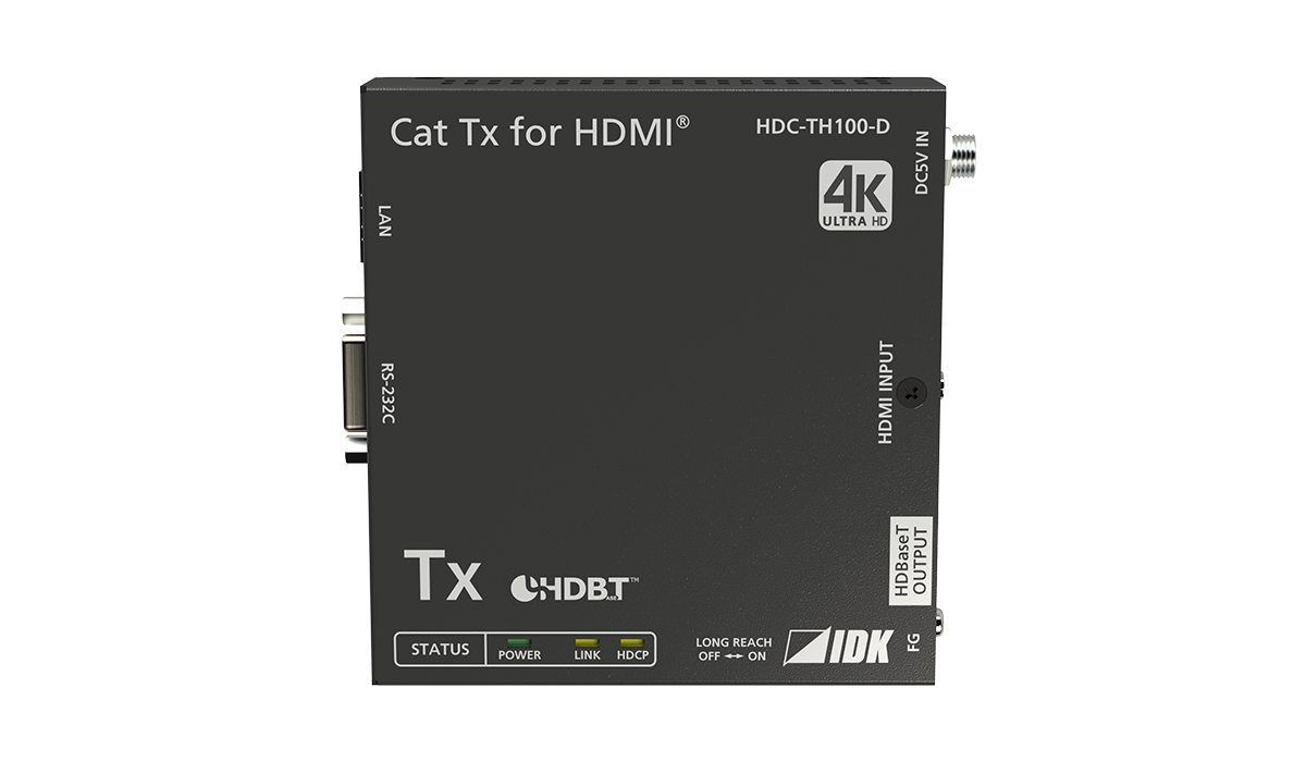 HDC-TH100-D 4K@60対応 HDBaseT送信器 | 株式会社アイ・ディ・ケイ