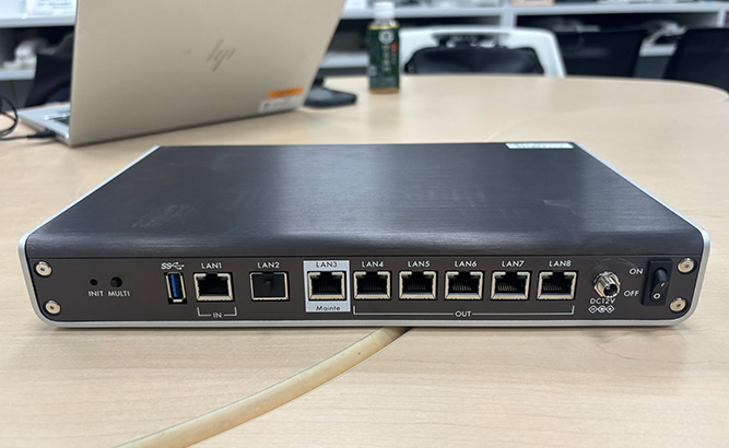 サクサ様に来社いただきました！情報セキュリティゲートウェイ