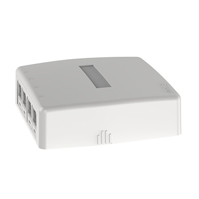 JOQ4H600 4ポートCat6ローゼットキット シャッター付: ネットワーク