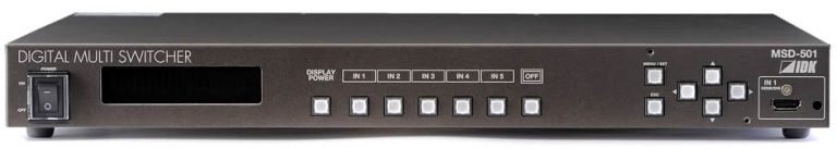 デジタルマルチスイッチャ「MSD-501 、MSD-502(MSD-50)」(HDBaseT出力