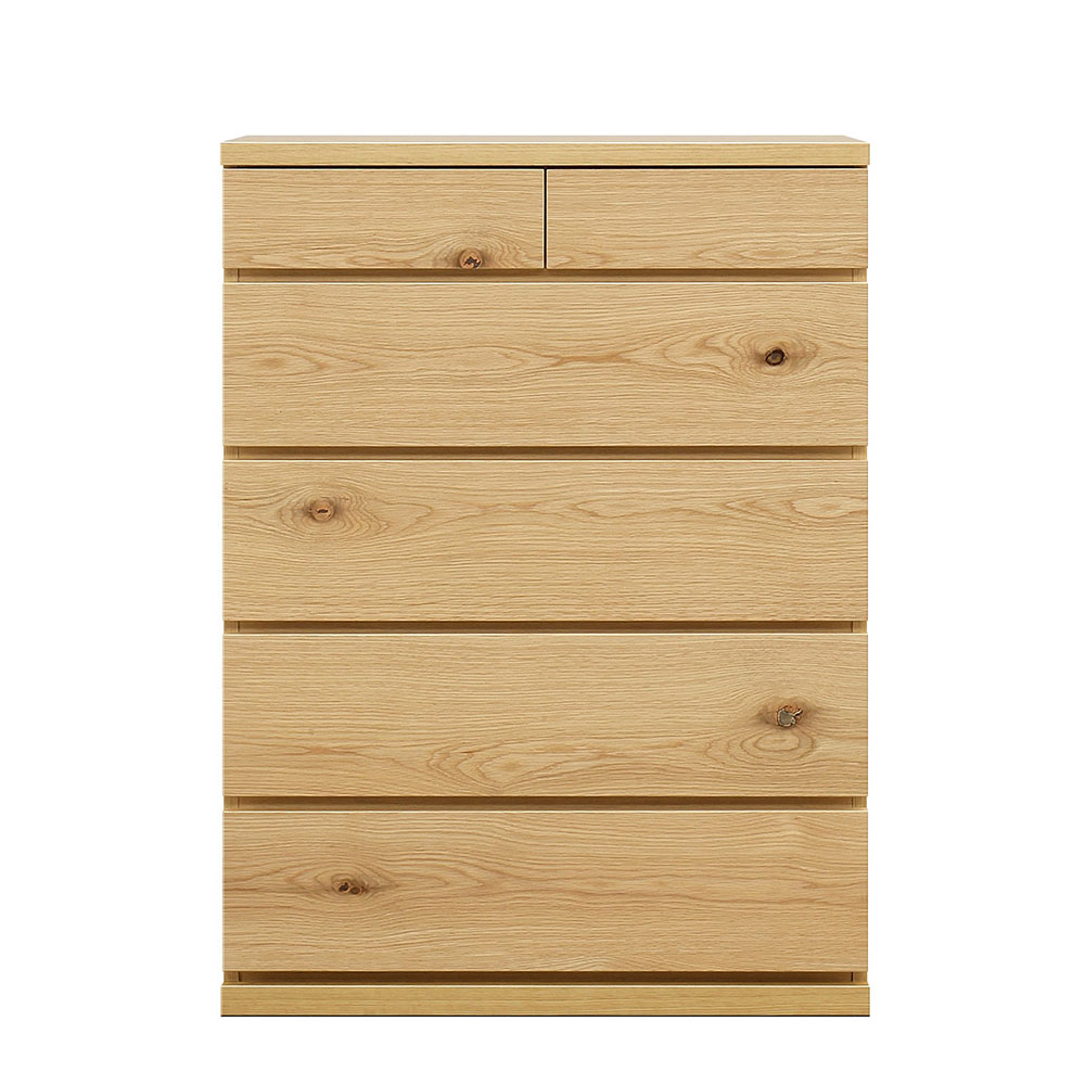 チェスト「アビィ2」幅104.2cm 引出し3段（104-3）ホワイトオーク材