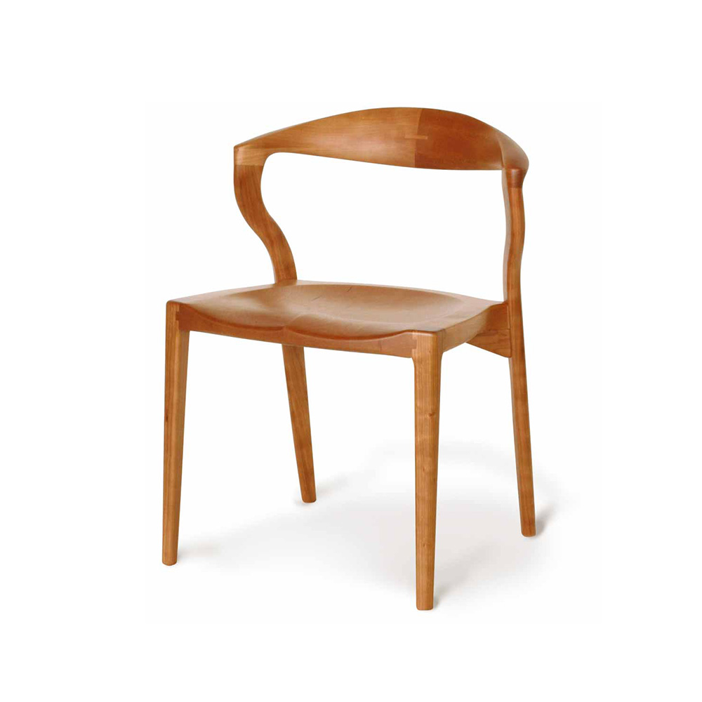 起立木工 ダイニングチェア「カムイ」ウォールナット材 ウレタン塗装